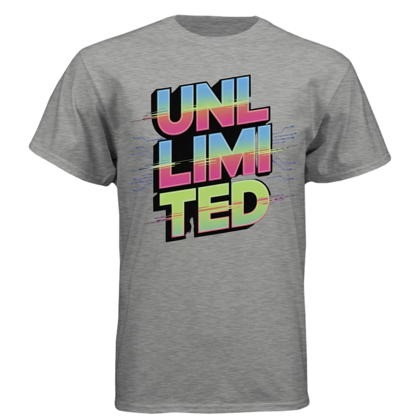 Dark Heather Grey (60/40) - FRONT